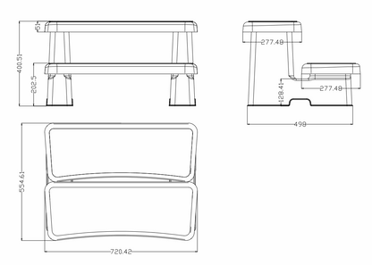 Safe Step – Non-Slip Spa & Hot Tub Steps