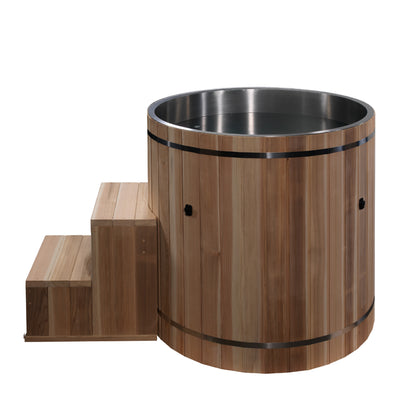 Dynamic Cold Therapy Barrel Spa - Pacific Cedar Wood