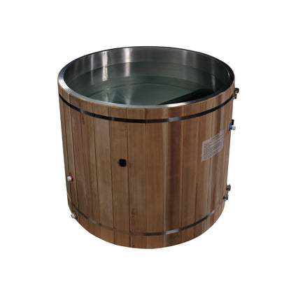 Dynamic Cold Therapy Barrel Spa - Pacific Cedar Wood