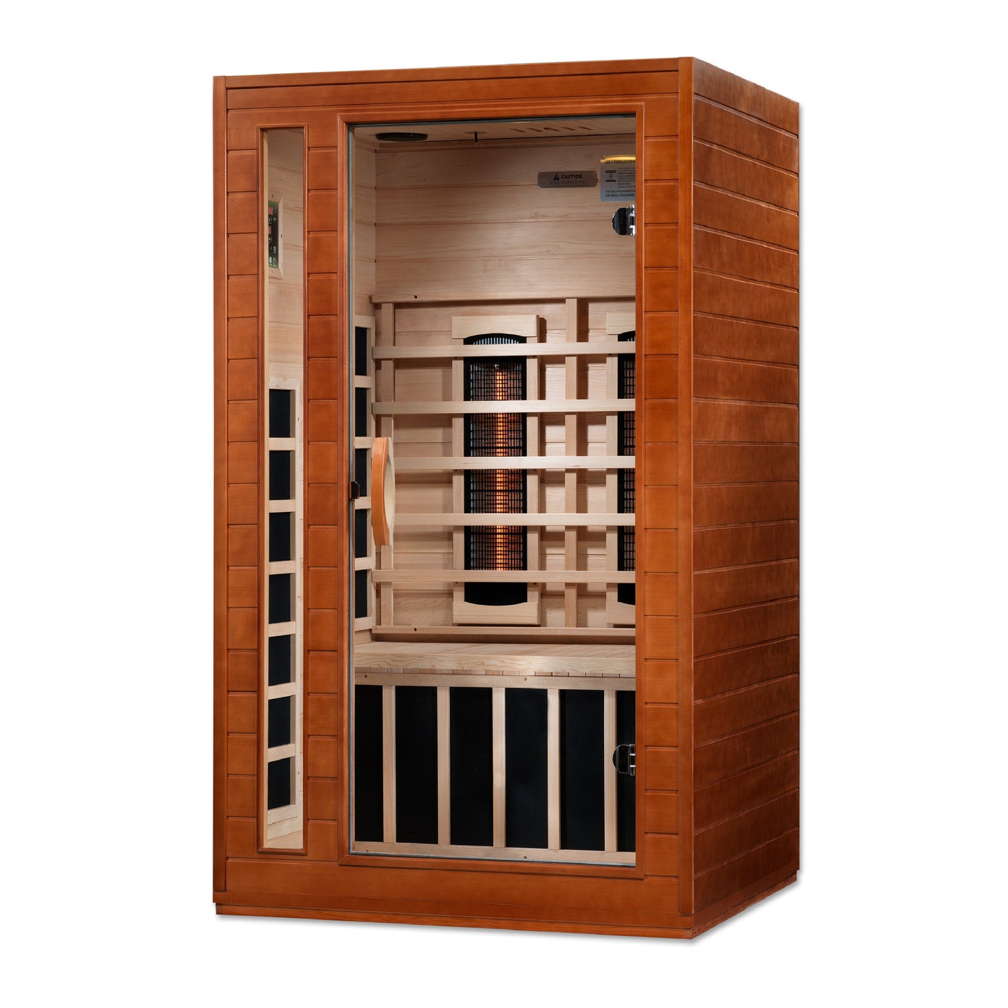 Dynamic Cardoba 2-Person Full Spectrum Near Zero EMF FAR Infrared Sauna - Canadian Hemlock