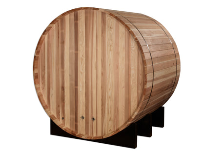 Golden Designs St. Moritz 2 Person Barrel Traditional Sauna - Pacific Cedar