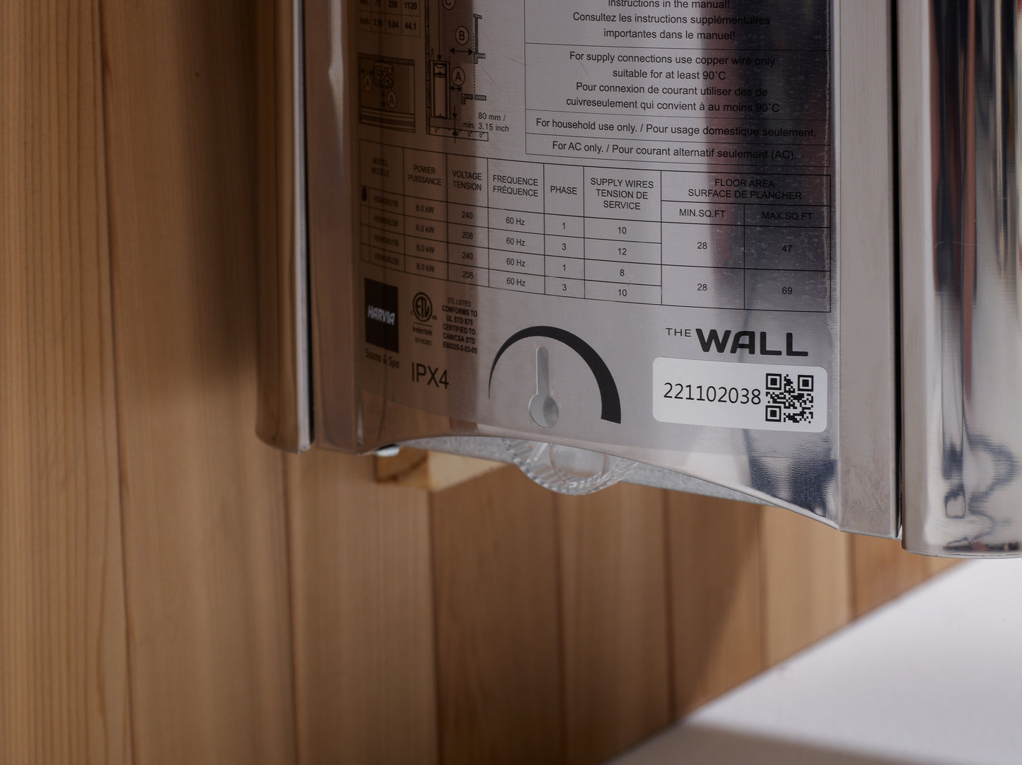 Golden Designs 2025 Engelberg Edition 4 - 6 Person Traditional Steam Sauna - Pacific Cedar